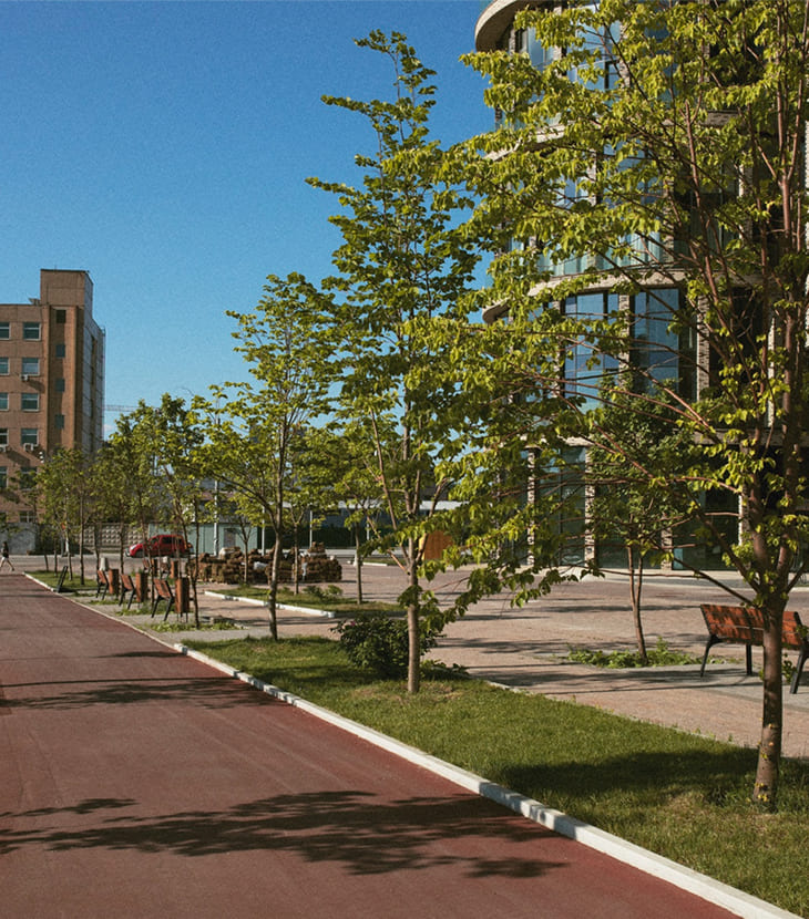 Sustainable Urban Oasis: The Green Park Community Development